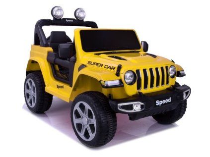 FT-938 Žlté lakované vozidlo 4x4 na batérie