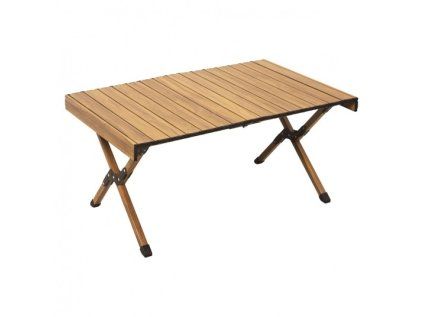 Kempingový stolík DREVO 90