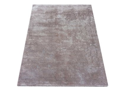 Hnedý jednofarebný koberec Enzo