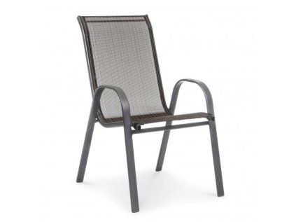 Stolička ARKADIA hnedo-sivá