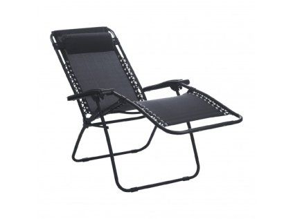 Ležadlo DELUX grafitové