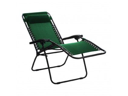 Ležadlo DELUX zelené