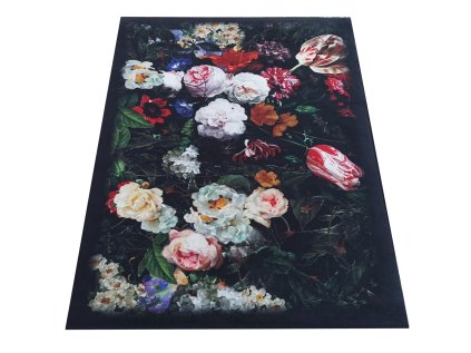 Moderný koberec s kvetinovým vzorom Horeca-New 119