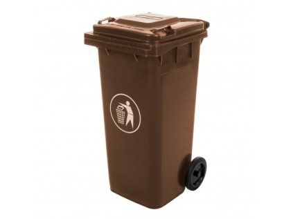 Nádoba na odpad 120L hnedá