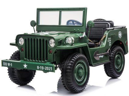 Autíčko na batérie pre 3 osoby J E E P Willys s diaľkovým ovládaním PA0249