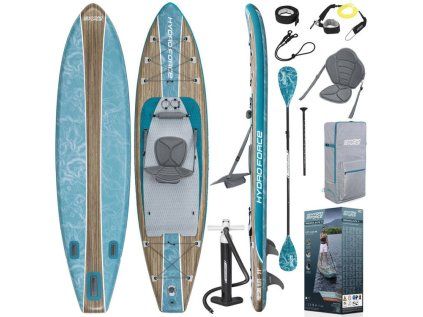 Bestway Sada SUP dosky s operadlom Hydro-Force 2 v 1 335 cm x 84 cm x 15 cm 6532E