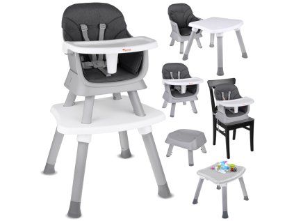 Multifunkčná detská stolička – Sada 6 v 1 pre deti ZA5664