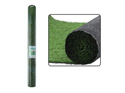 Umelá tráva 2×5m | výška vlákna 20 mm