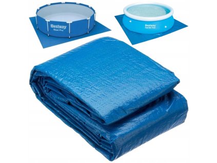 Krycia plachta 5x5 M - modrá