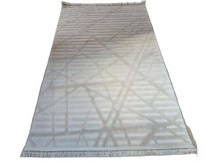 Béžový moderný koberec TWIST BEIGE 20294A
