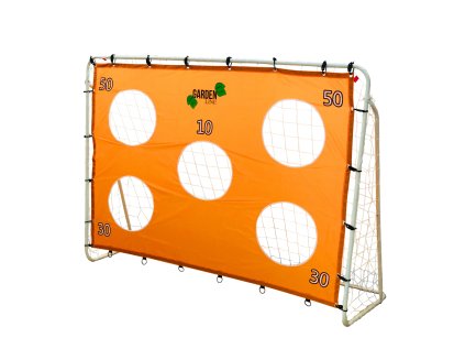 FUTBALOVÁ BRÁNKOVÁ SIEŤ S CIEĽOVOU PODLOŽKOU – 213 x 152 x 75 CM *3401