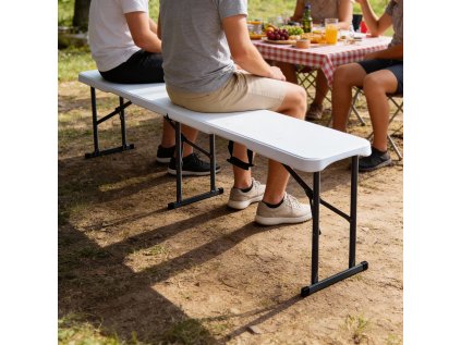SKLADACIA TURISTICKÁ/KATERINGOVÁ LAVICA 180 x 28 x 43,5 CM *4758
