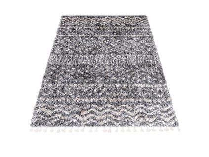 Koberec FA60A TMAVOSIVÁ AZTÉCKA EJF