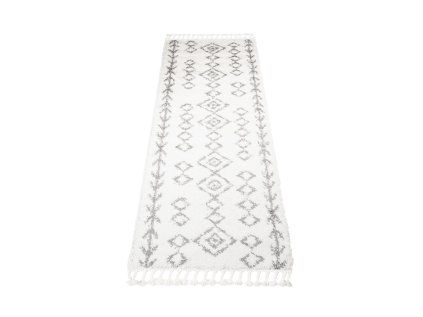 Koberec G940A KRÉMOVÁ/TMAVOSIVÁ BOHO