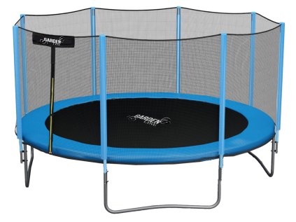 12FT 374 CM TRAMPOLÍNA S REBRÍKOM A BEZPEČNOSTNOU SIETOU *9887
