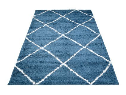 Koberec 6132B P.BLUE PACKAGE DELHI SFJ