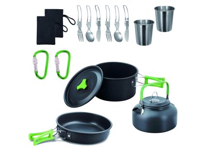 18-dielna cestovná sada riadu *6834