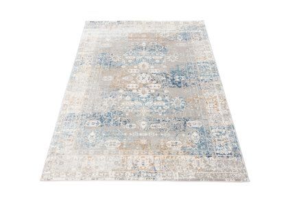 Koberec G549E BIELA/D_MODRÁ IDAHO HIL