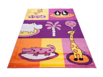 Koberec K596B ŽLTÁ KINDER CFW