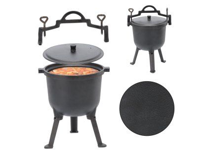 Liatinový poľovnícky kotlík 8 L