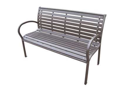 ZÁHRADNÁ LAVICA 125 x 60 x 80 TMAVÁ *5842