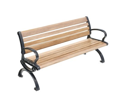 Hliníková záhradná lavička „COWPER“ 150 x 60 x 78 cm *4102