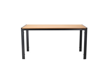 Záhradný oceľový stôl Polywood- čierna