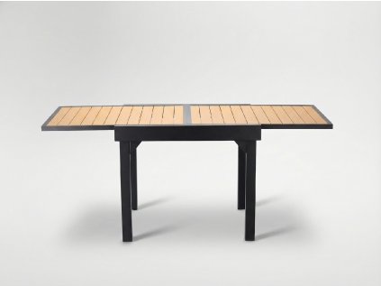 ALEX HLINÍKOVÝ SKLADACÍ STÔL 90/180 x 90 x 75,5 CM