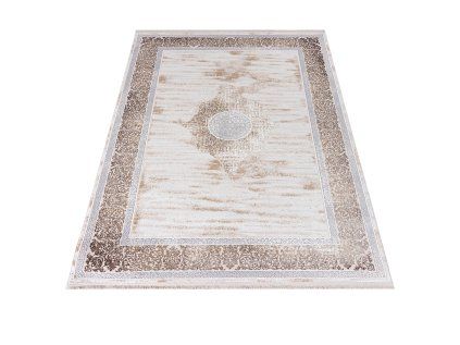Koberec N768A SH_CREAM L_BROWN SAHARA