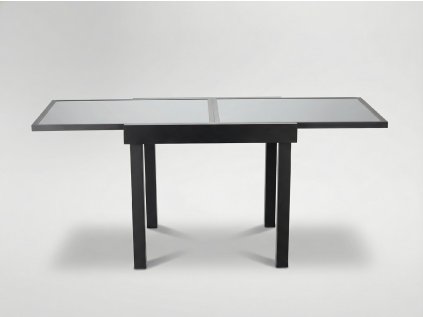 Hliníkový skladací stôl „OLIVER“ 90/180 x 90 x 75,5 cm