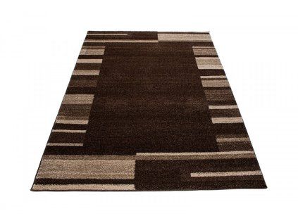 Koberec 3438A TMAVOHNEDÉ SARI 3UX