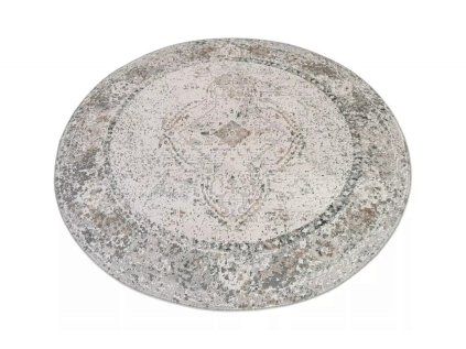 Koberec D711A BIELY VIZON VALLEY ROUND