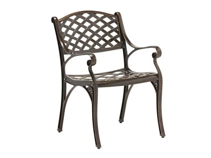 Záhradná hliníková stolička Mondrich