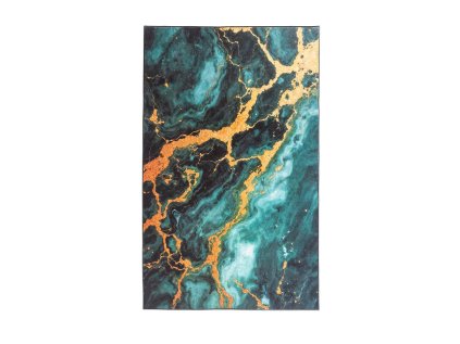 Smaragdový mramorový koberec OVON