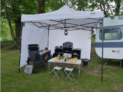 3 x 3 m biely komerčný stan *7465