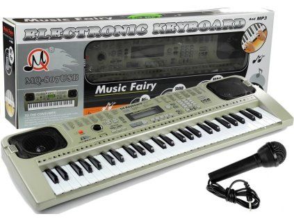 Detské klávesy MQ807 s mikrofónom a USB