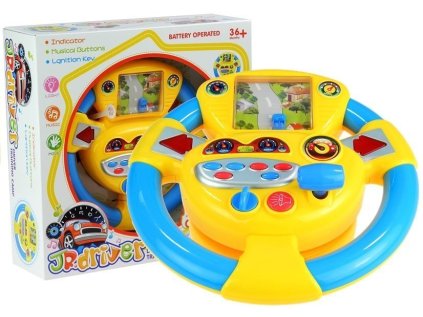 Interaktívne zvuky detského volantu