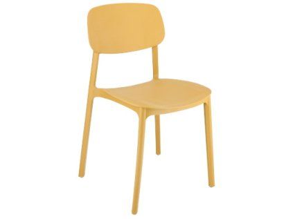Stolička LARA v horčicovej farbe