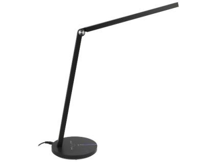 Čierna stolná LED lampa, 7 W