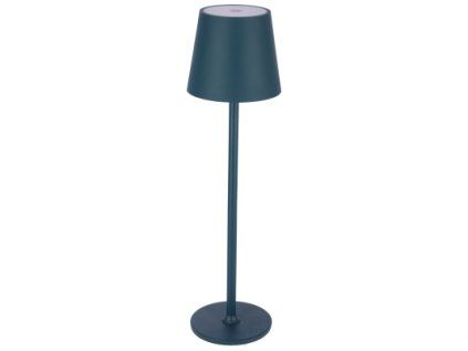 Stolná lampa 11 x 37 cm, modrá