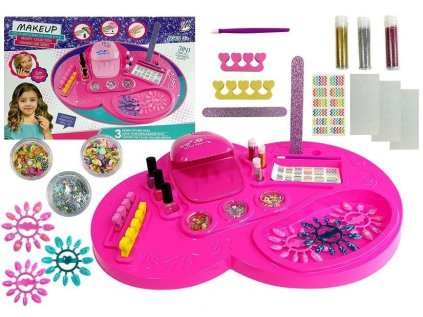 Kozmetická sada na nechty Sušička, Laky