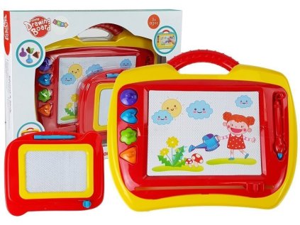 Znip pero sada 2 kusov Červená/žltá