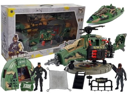 Vojenská súprava Army so svetlami a zvukmi