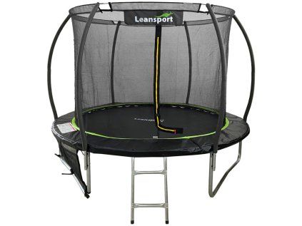 Trampolína LEAN Sport Max 305 cm čierno-zelená