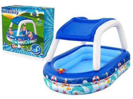 Nafukovací bazén Bestway so strieškou 213 x 155 x 132 cm 54370