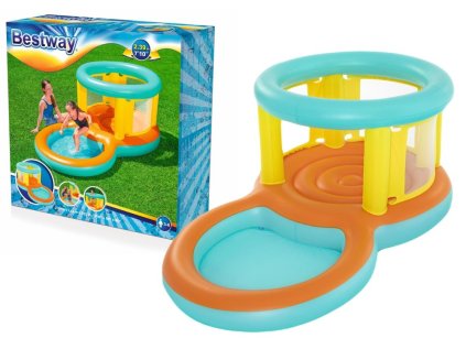 Nafukovacia trampolína pre deti 239 x 149 x 102 cm Bestway 52385