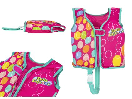 Plavecká vesta Pink 51 cm Bestway 32176