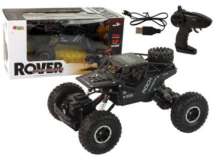 RC auto Rover 1:16 diaľkovo ovládané čierne