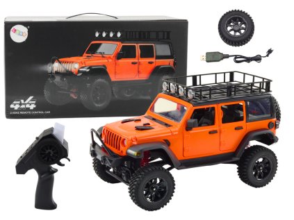 Diaľkovo ovládané terénne vozidlo RC 2.4G 4x4 Orange
