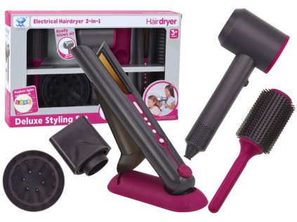 Kadernícka súprava Fén na vyrovnávanie vlasov Náhradné kefy